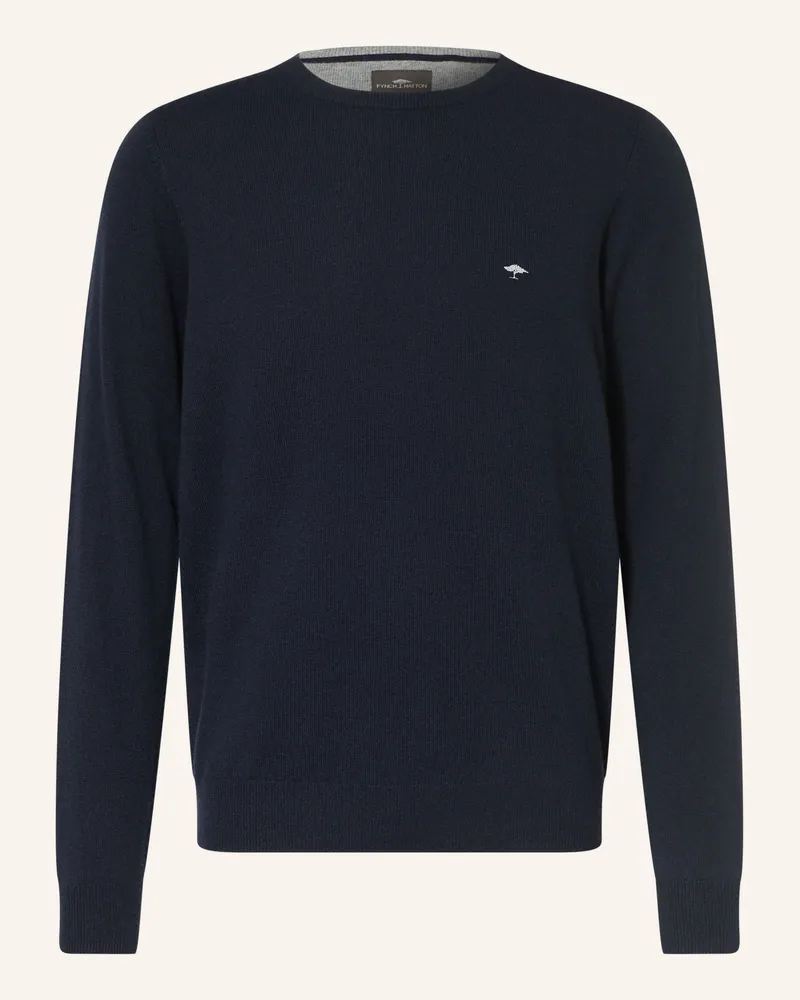 Fynch-Hatton Pullover blau Dunkelblau
