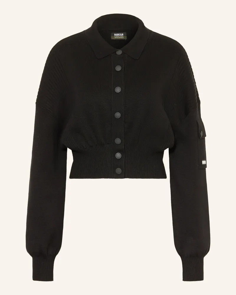 Barbour Strickjacke GIGI Schwarz