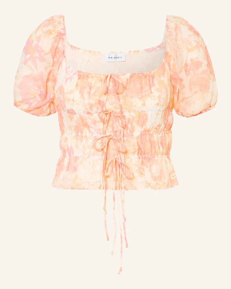 OH APRIL Blusenshirt Maelle rosa Hellrosa