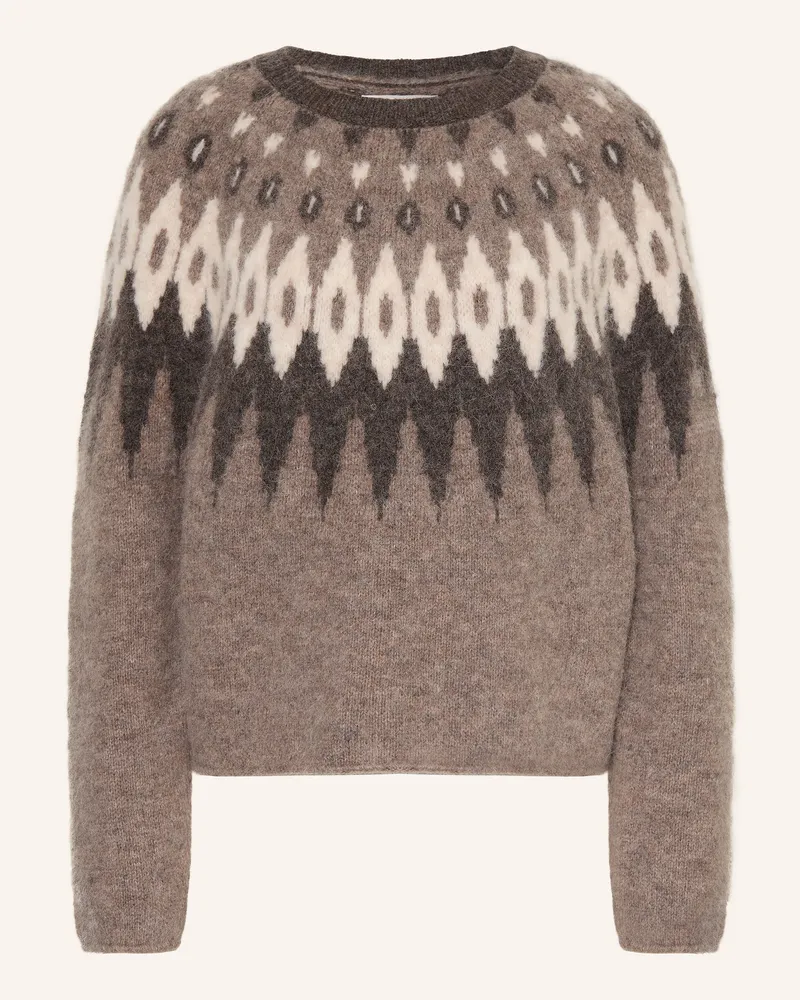 Marc O'Polo Pullover braun Dunkelbraun