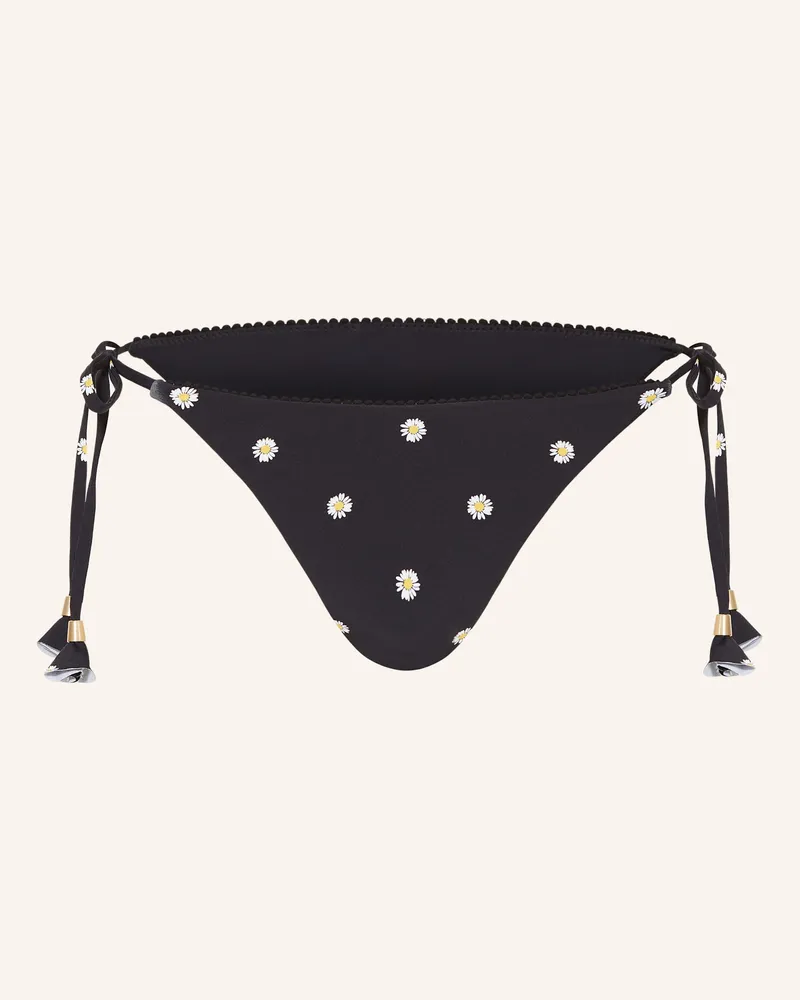 Seafolly Australia Triangel-Bikini-Hose DAISYCHAIN Schwarz