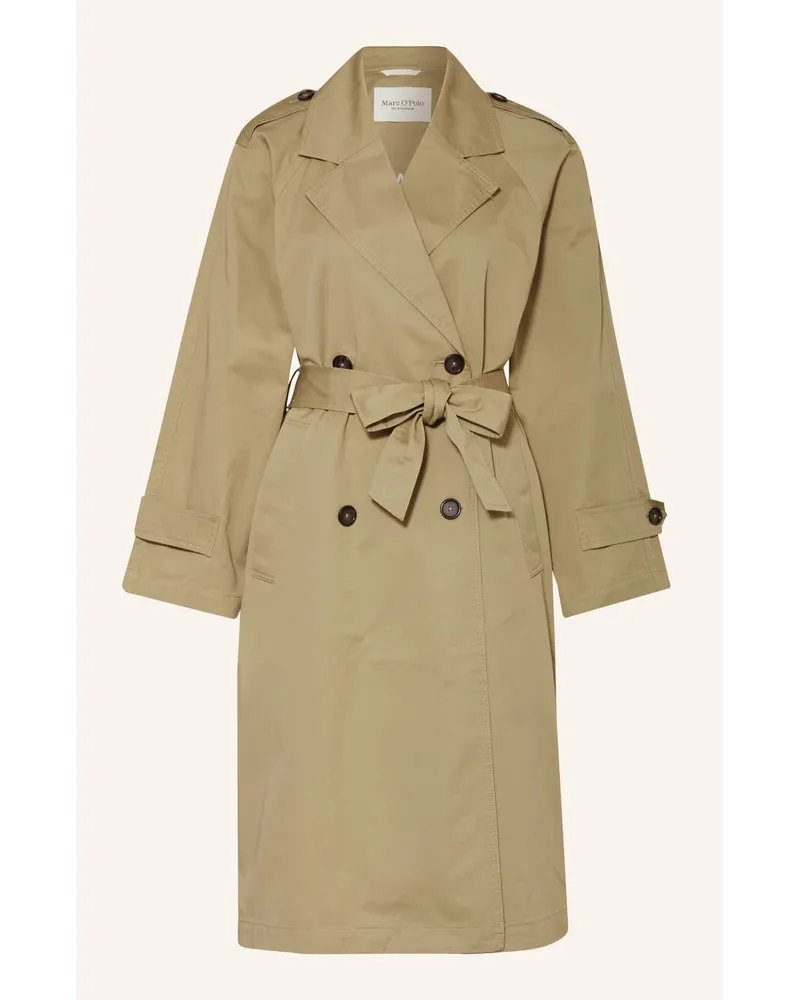 Marc O'Polo Trenchcoat Gruen