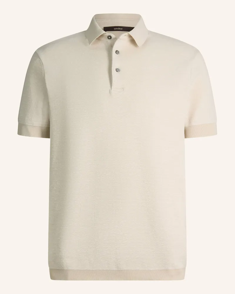 windsor. Poloshirt Beige