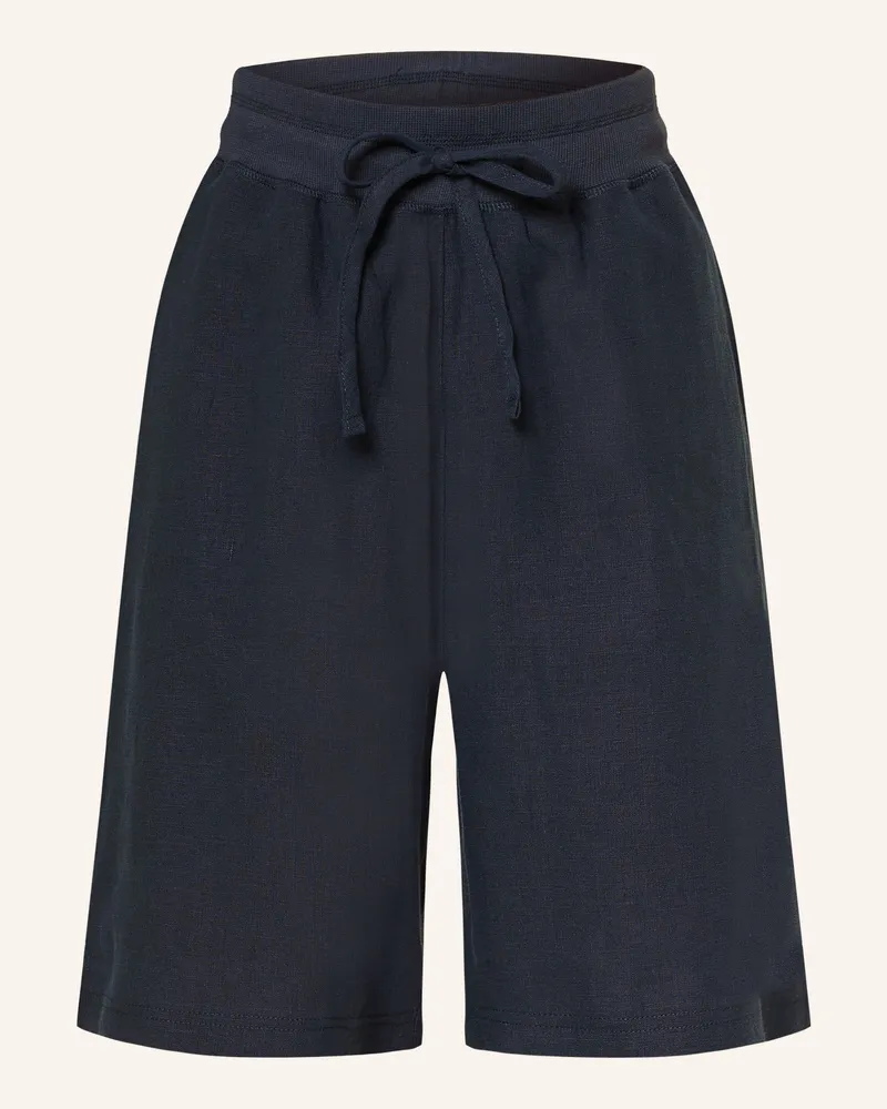 Darling Harbour Leinen-Bermudas Navy