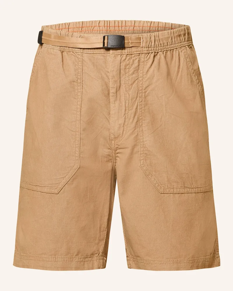 Napapijri Cordshorts N-MURLO Relaxed Fit Hellbraun