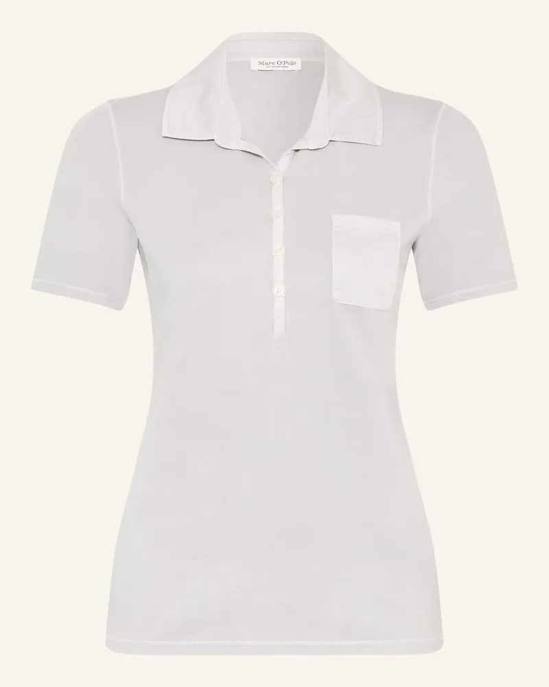 Marc O'Polo Jersey-Poloshirt blau Hellblau