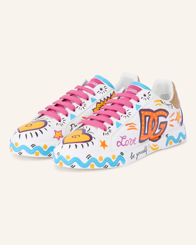 Dolce & Gabbana Sneaker weiss Weiss
