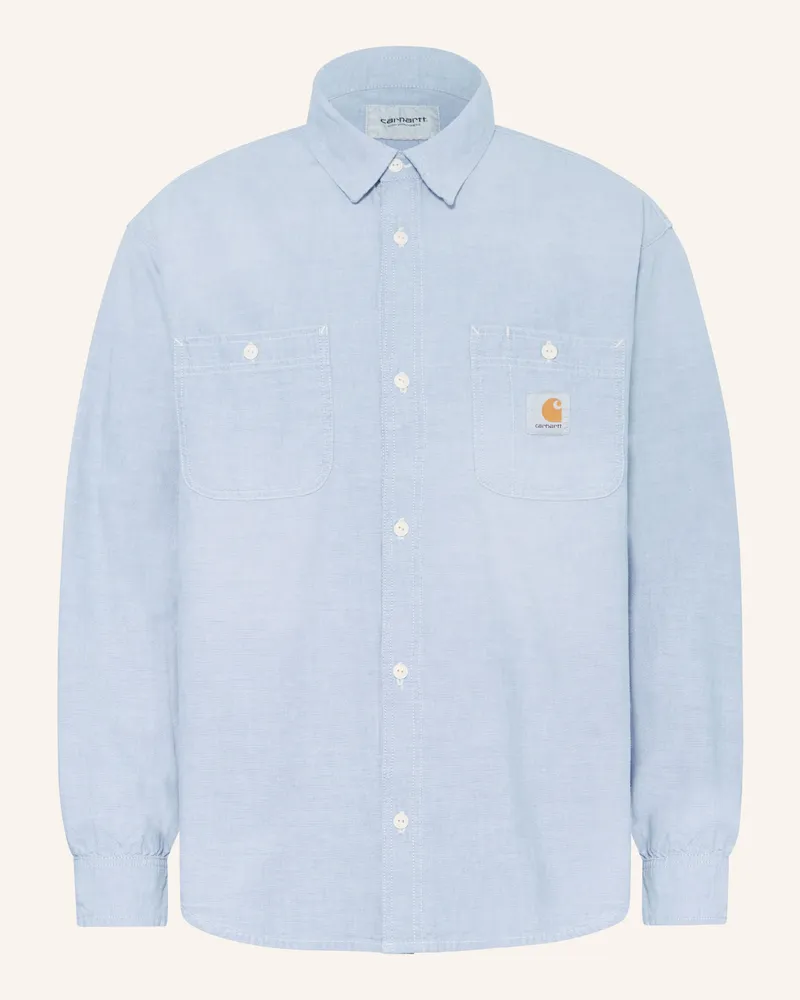 Carhartt WIP Jeanshemd Painter Comfort Fit blau Hellblau