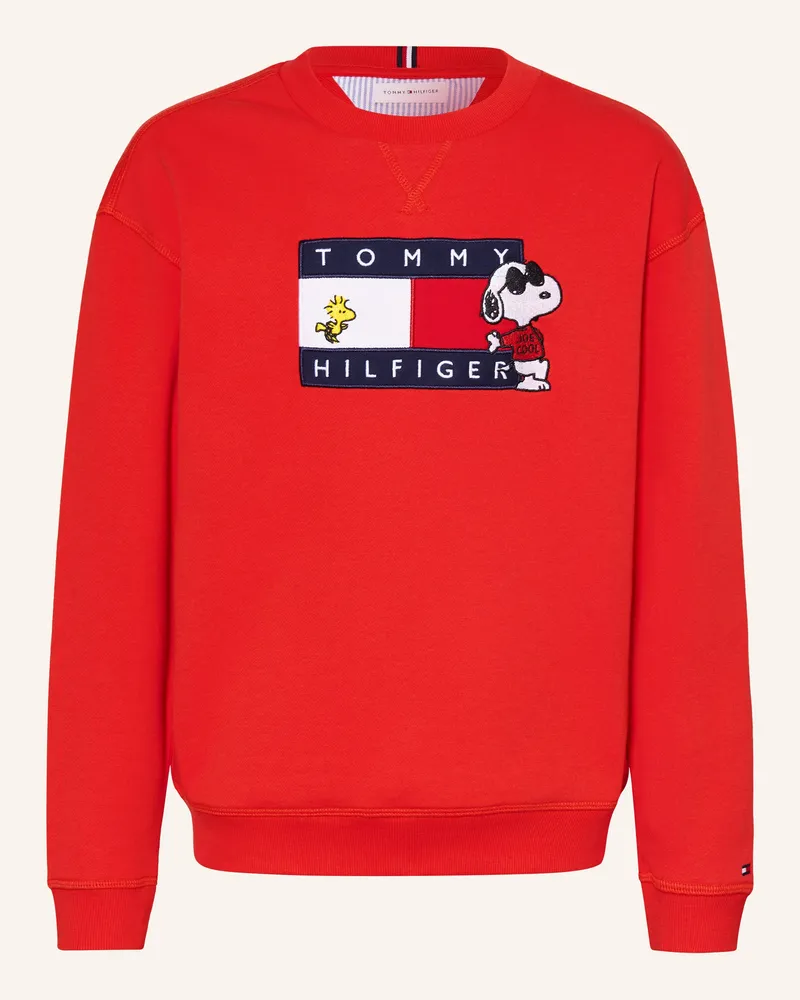 Tommy Hilfiger Sweatshirt rot Rot