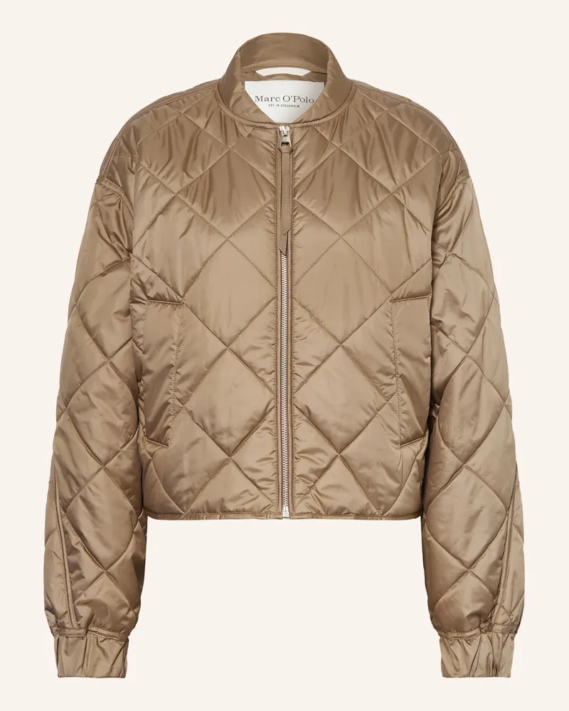 Marc O'Polo Steppjacke braun Beige