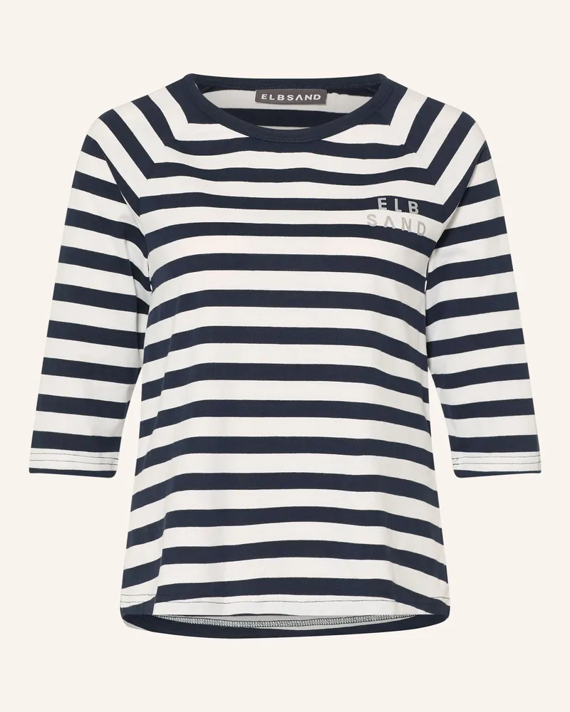 ELBSAND Shirt Celin Mit 3/4-Arm blau Dunkelblau