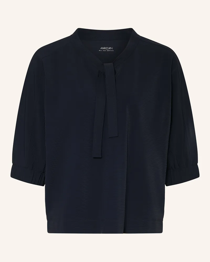 Marc Cain Schluppenbluse Mit 3/4-Arm blau 394
