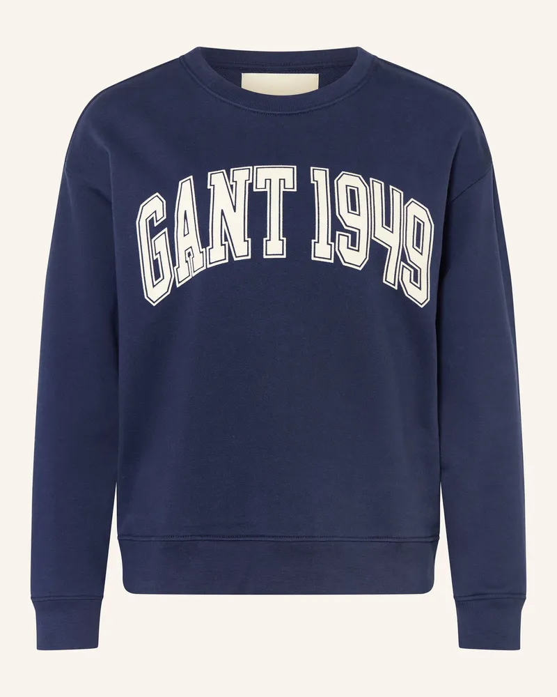 Gant Sweatshirt blau Dunkelblau