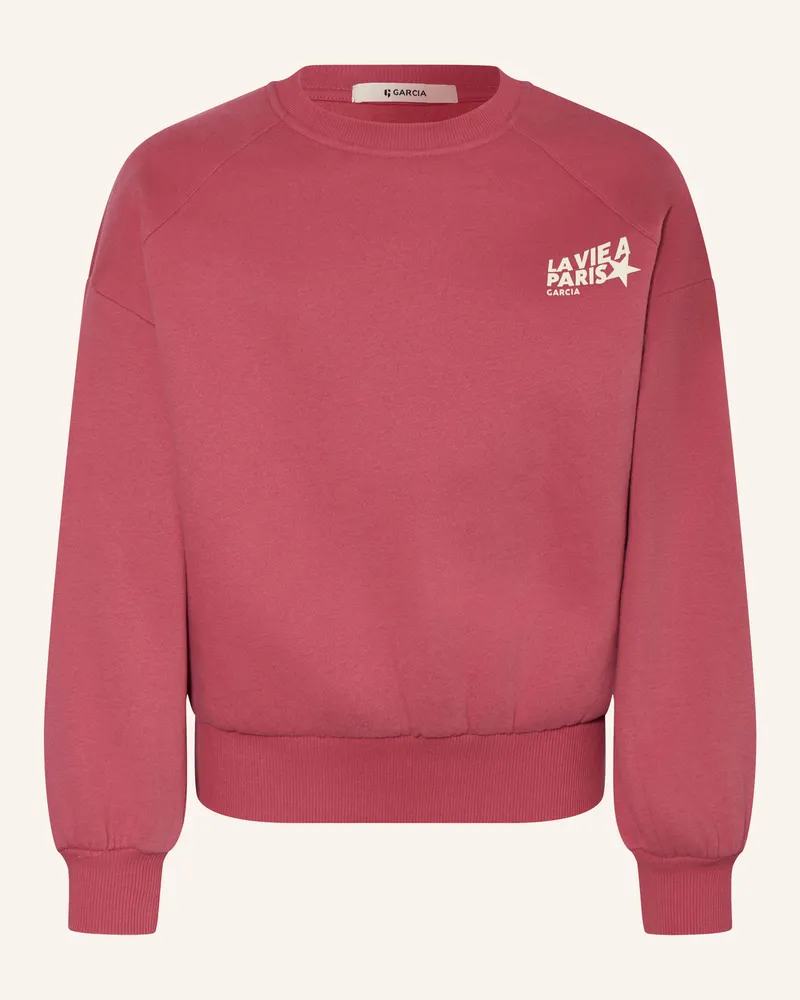 Garcia Jeanswear Sweatshirt rot Hellrot