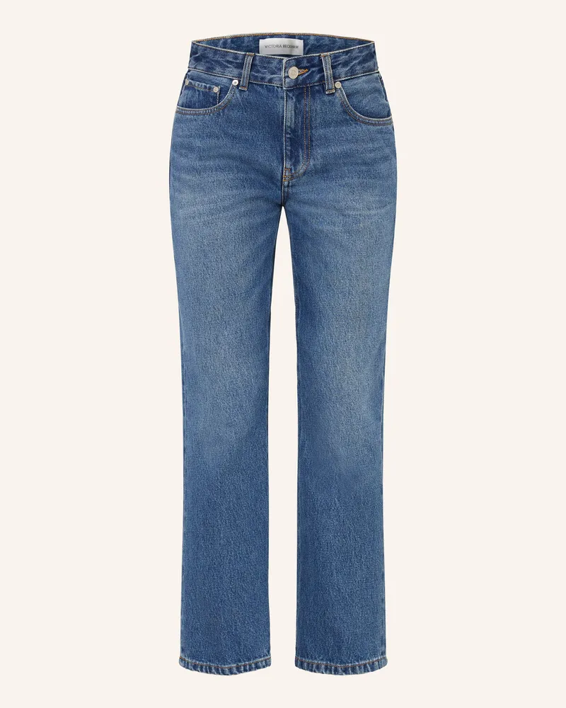 Victoria Beckham Straight Jeans blau 9532