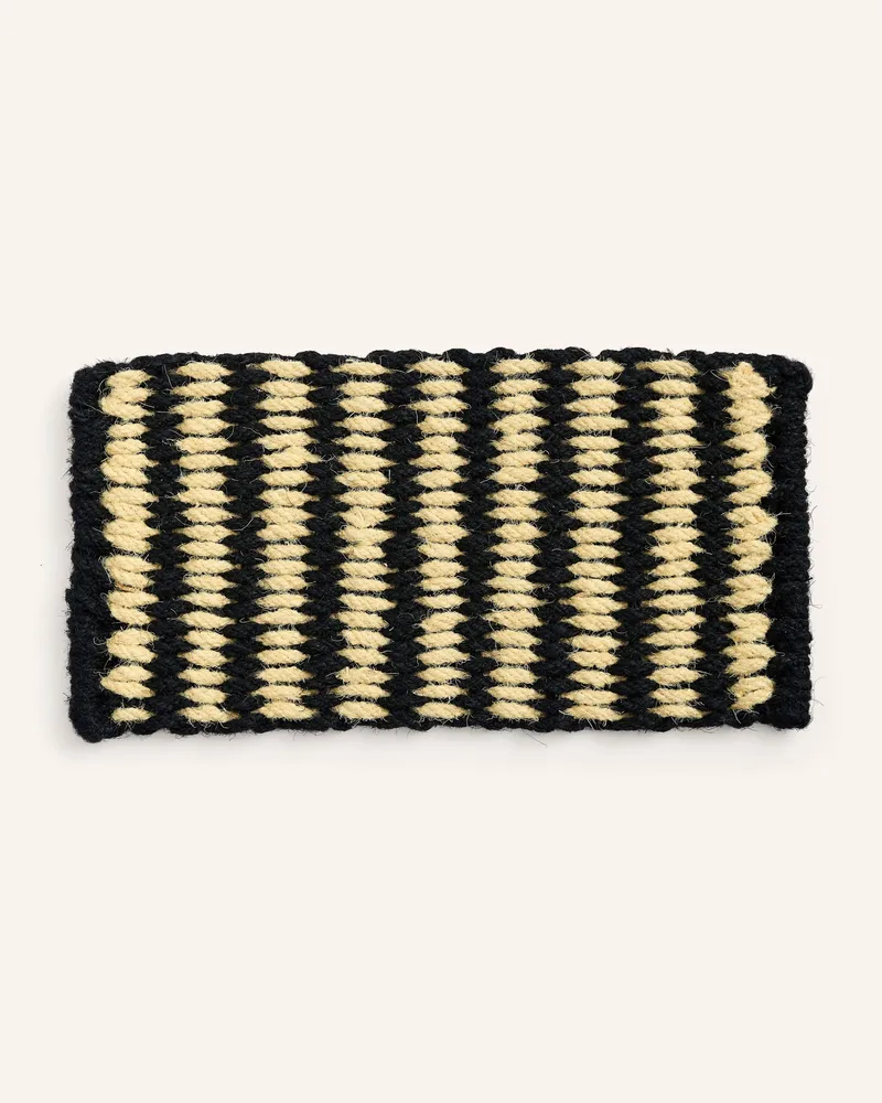 Hay Fußmatte Schwarz