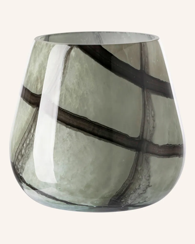 Fink Windlicht, Vase Marly gruen Grün