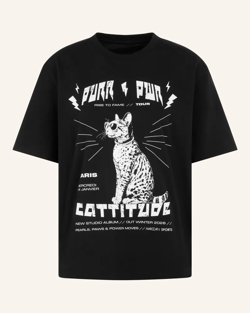 Marc Cain T-Shirt schwarz Schwarz