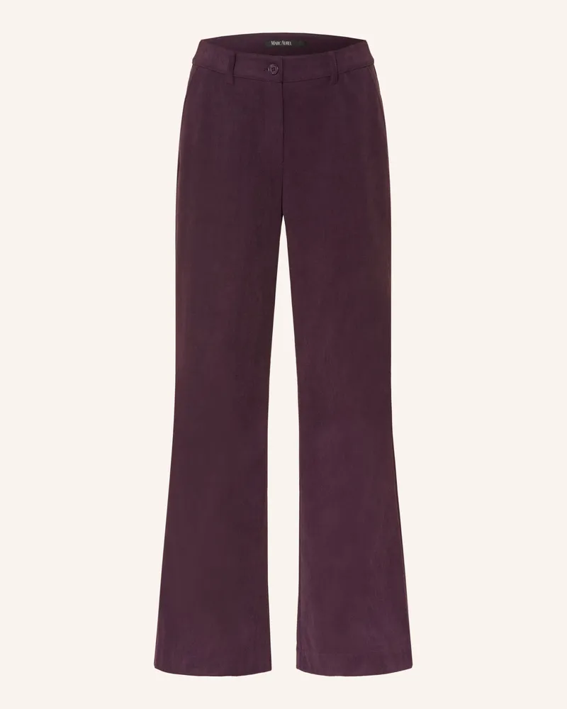 MARC AUREL Cordhose lila Dunkellila