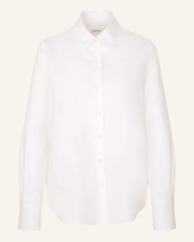 Seidensticker Hemdbluse weiss Weiss