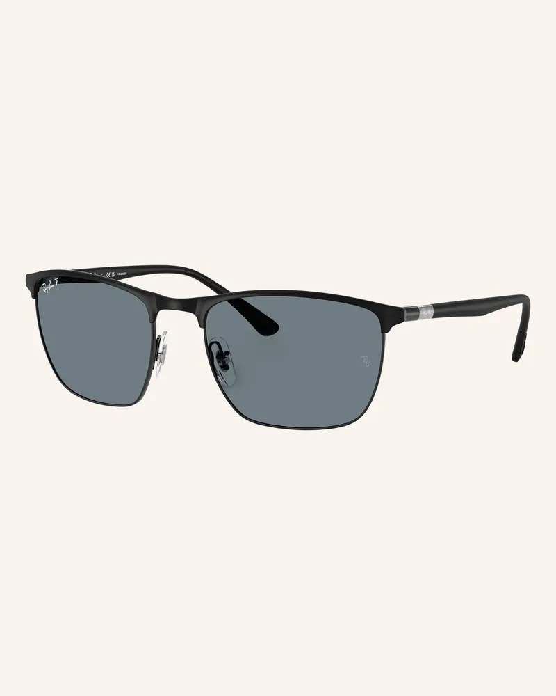 Ray Ban Sonnenbrille rb3686 schwarz Matt