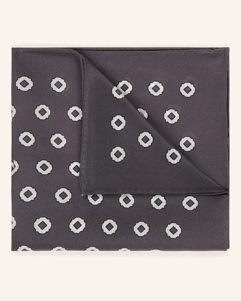 HUGO BOSS Einstecktuch grau Grau