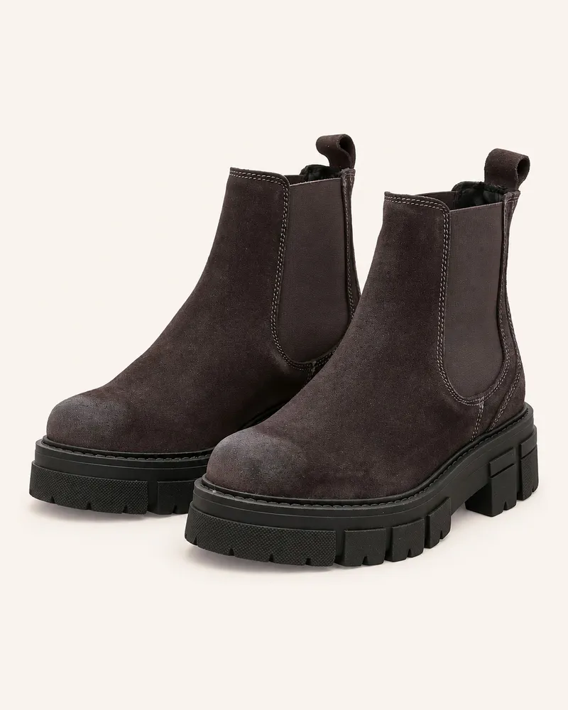 Apple of Eden Stiefelette California 58 grau Grau