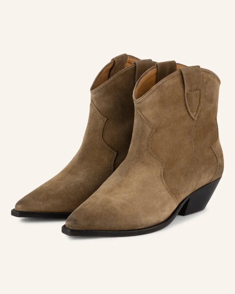 Isabel Marant Cowboy Boots DEWINA Beige