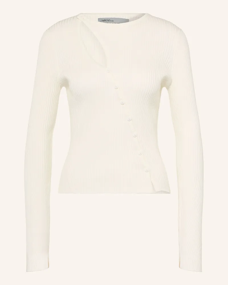 AllSaints Strickjacke Cruz weiss Ecru