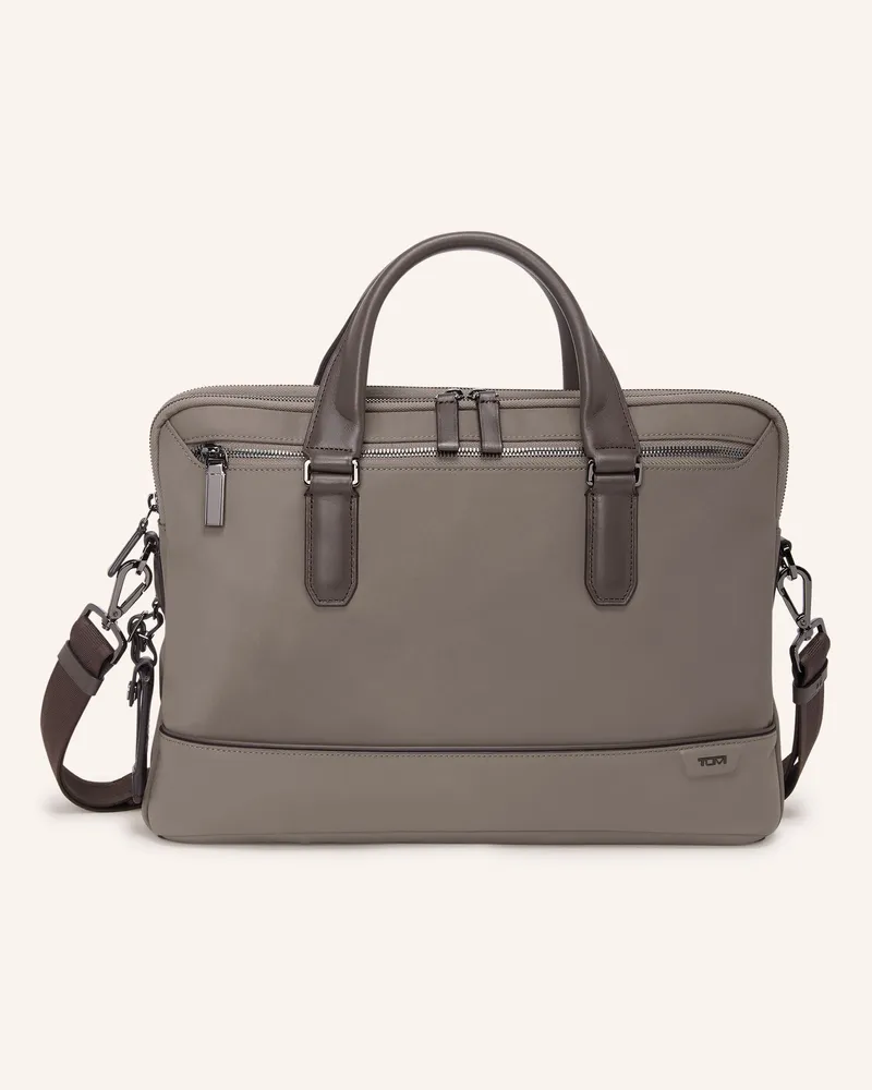 Tumi Harrison Laptop-Tasche Sycamore Slim beige Taupe