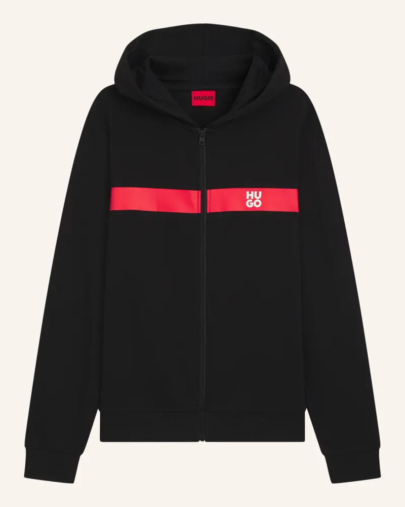 HUGO BOSS Sweatshirt DHANI_IN Regular Fit Schwarz