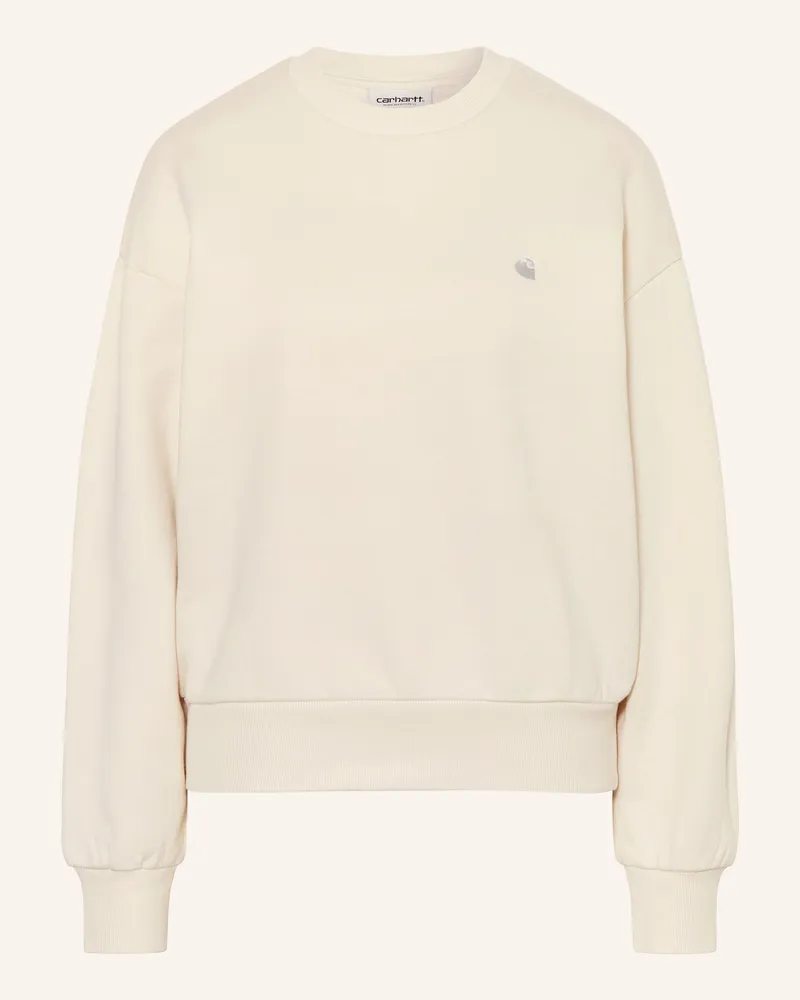 Carhartt WIP Sweatshirt W'casey weiss Ecru