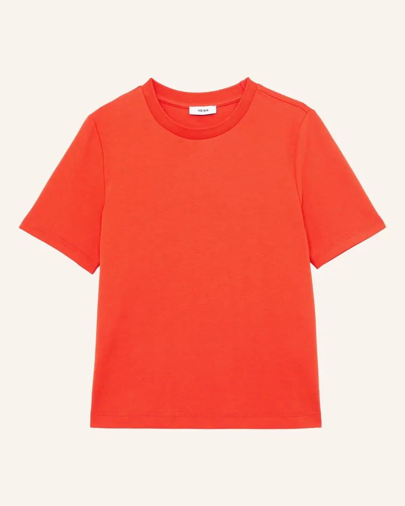 Reiss T-Shirt Josie rot Dunkelorange