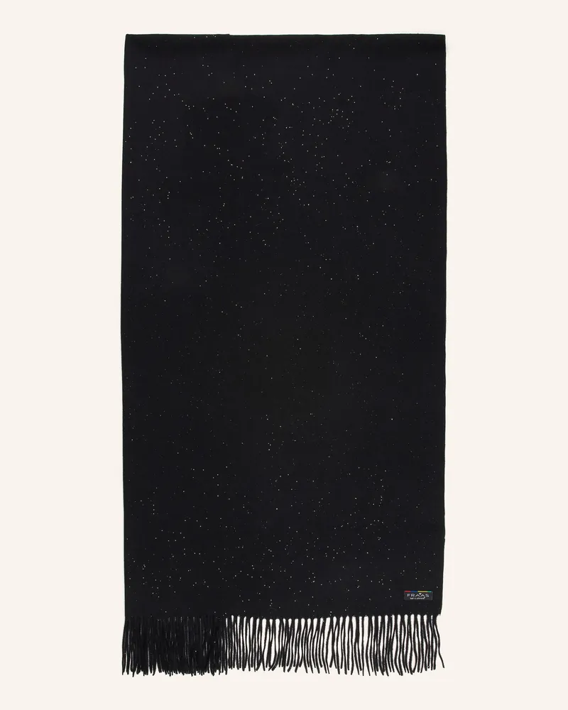 Fraas Schal schwarz Schwarz