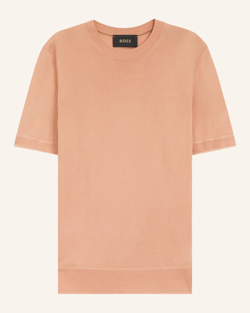 HUGO BOSS Pullover Nottano Regular Fit rot Hellrot