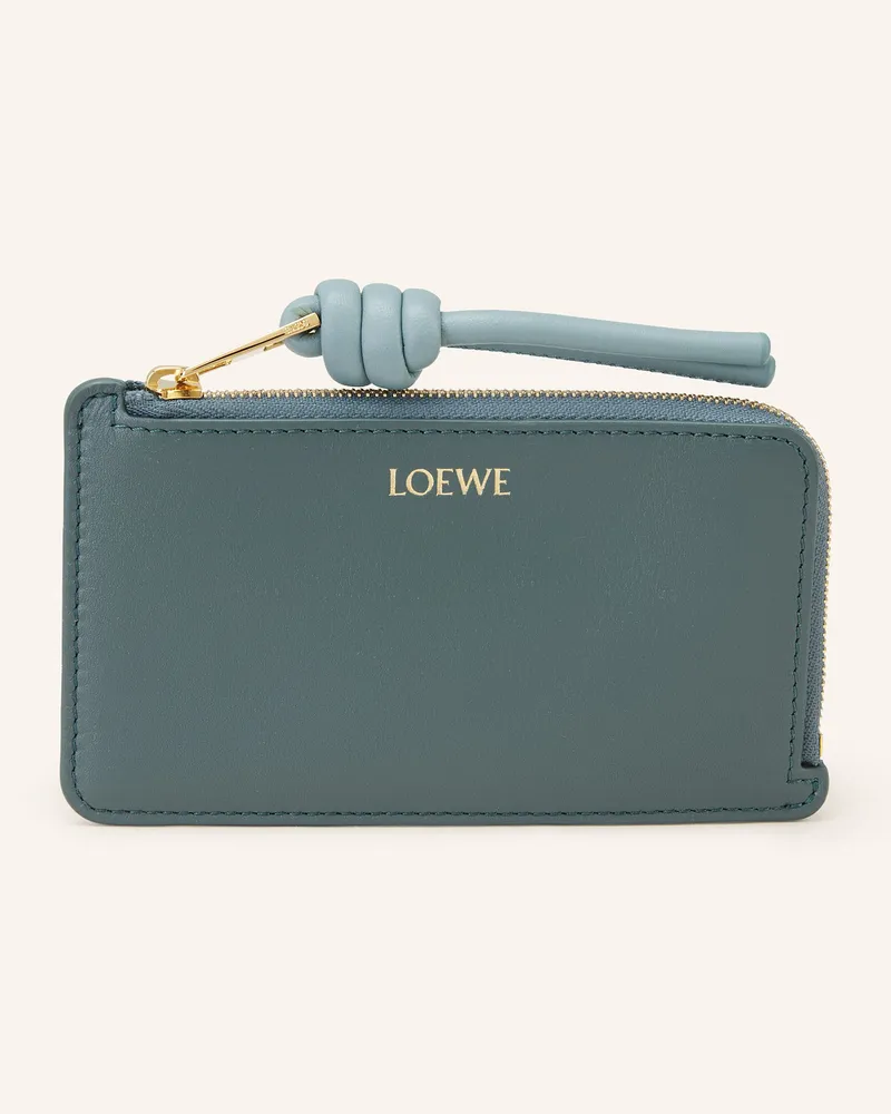 Loewe Kartenetui gruen Petrol