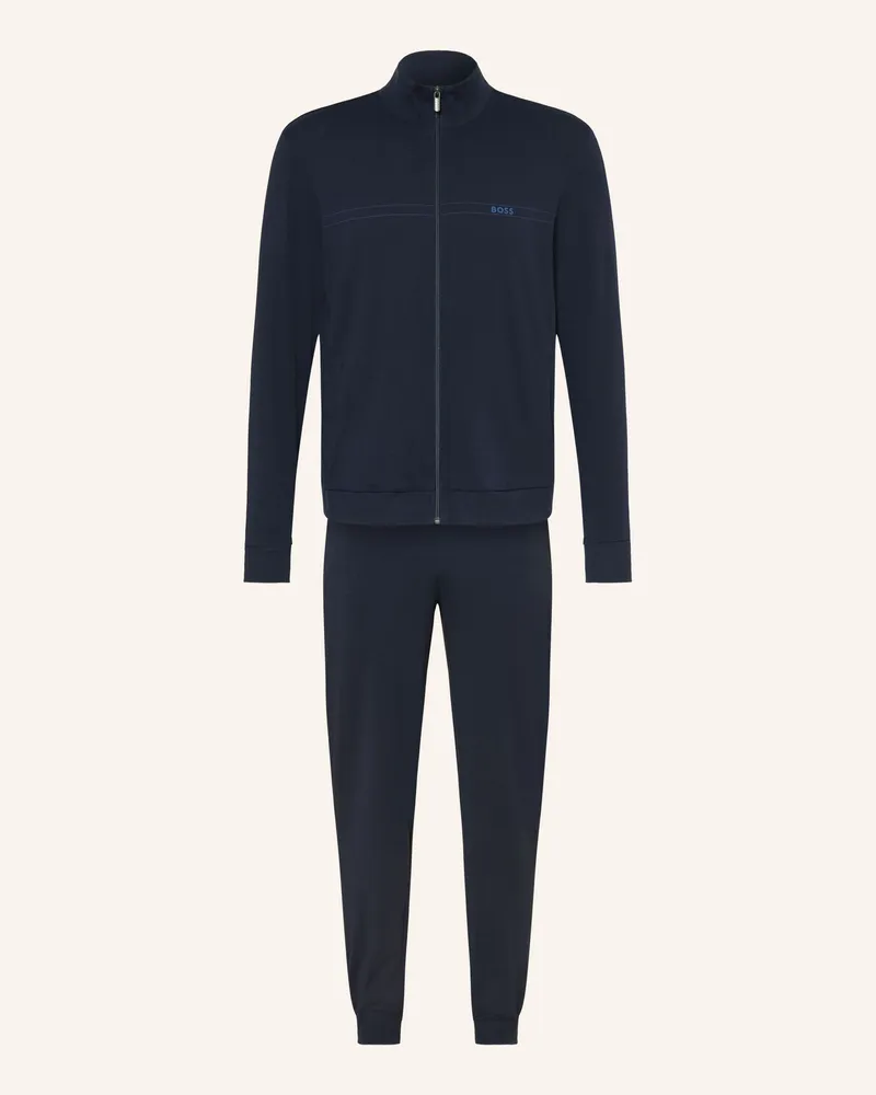HUGO BOSS Lounge-Set 365 blau Dunkelblau