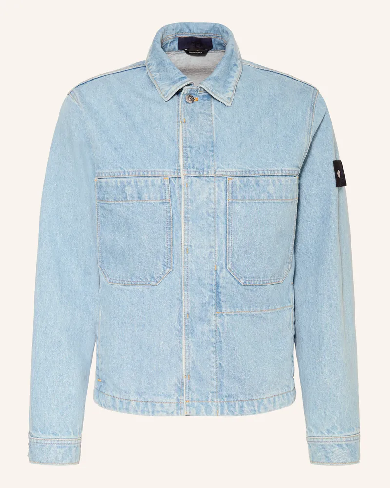 Stone Island Jeansjacke Denim Project blau Vj204