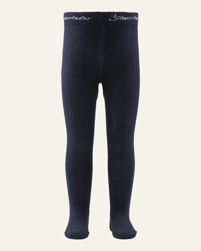 Sterntaler Strumpfhose Wolle blau Blau
