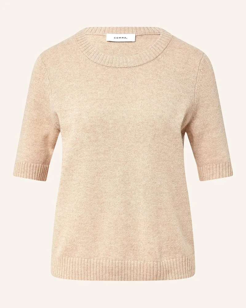 COMMA Strickshirt Beige