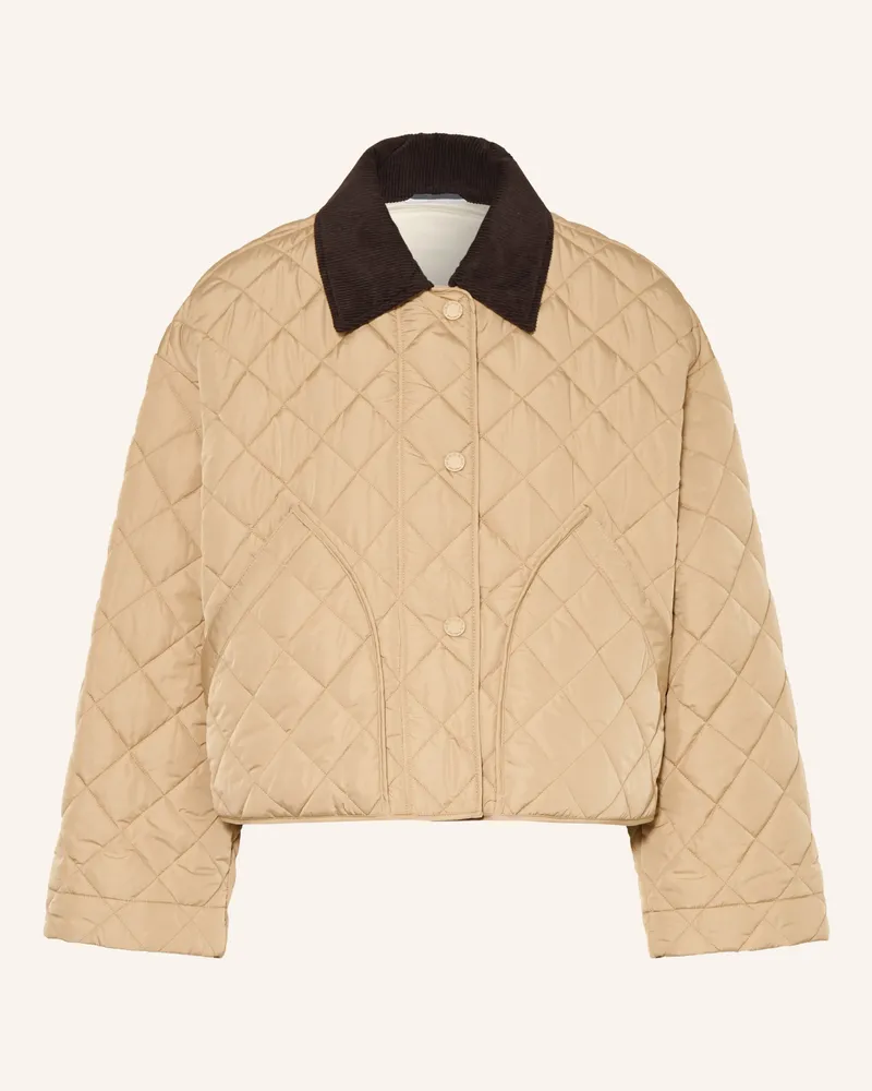 Max Mara Steppjacke Kaki beige Beige