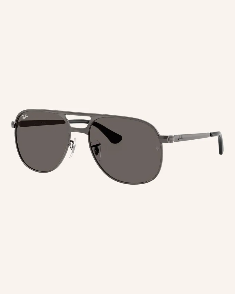 Ray Ban Sonnenbrille rb3793 grau Platin