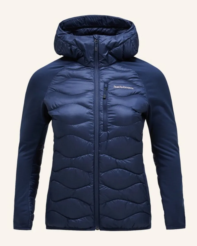 Peak Performance Softshelljacke HELIUM HYBRID DOWN Blau