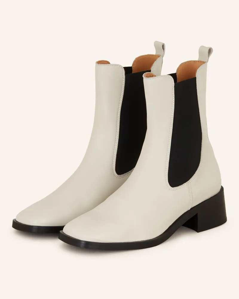 Mrs & HUGS Chelsea-Boots Creme