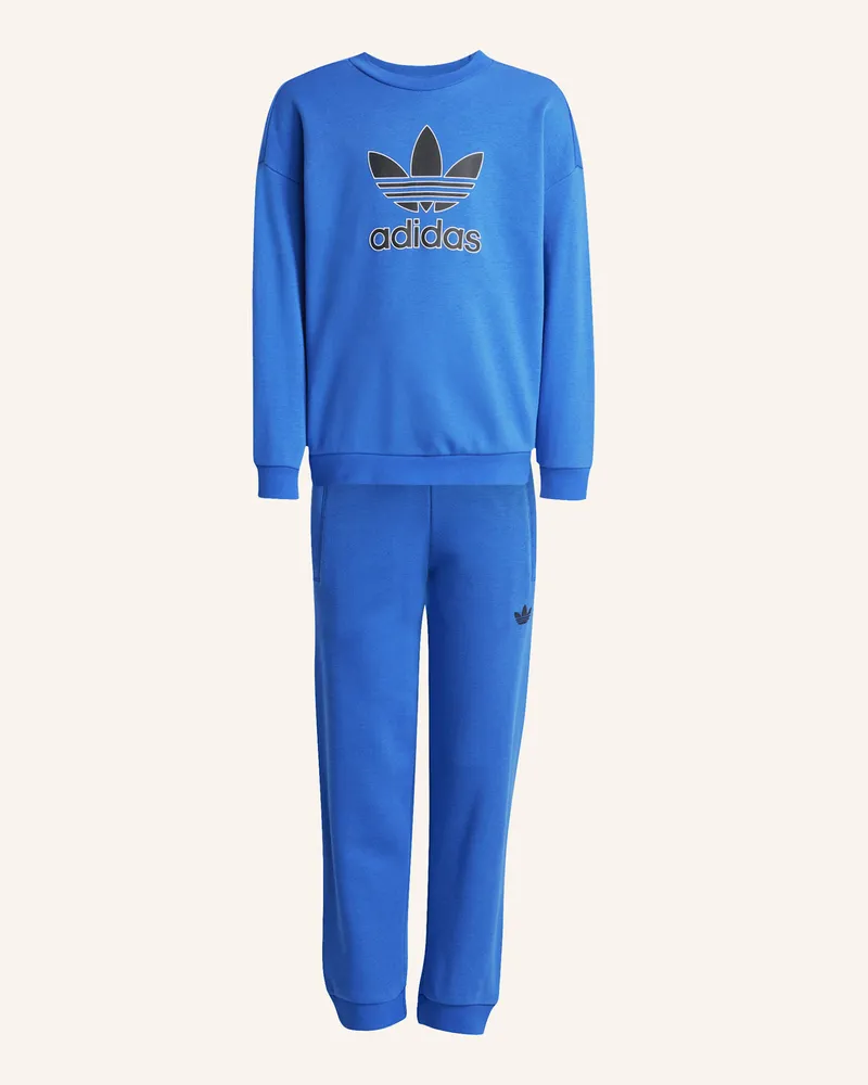 adidas CREW SET KIDS Blau