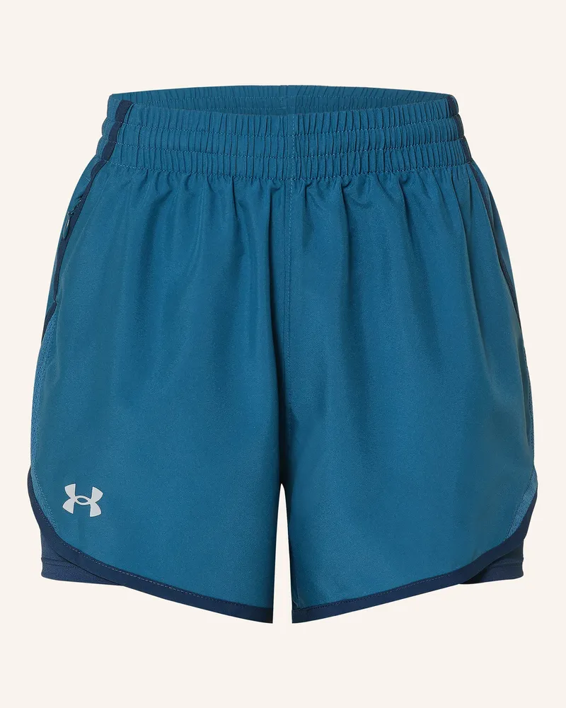 Under Armour 2-In-1-Trainingsshorts Ua Fly By blau Petrol