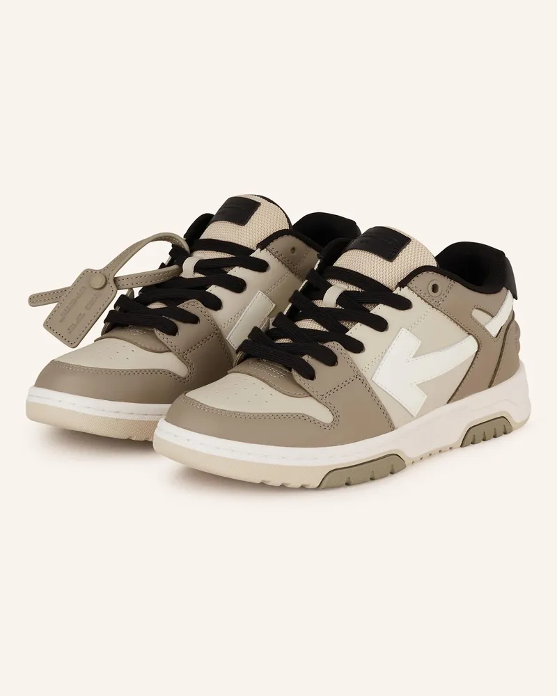 OFF-WHITE Sneaker OUT OF OFFICE Hellbraun