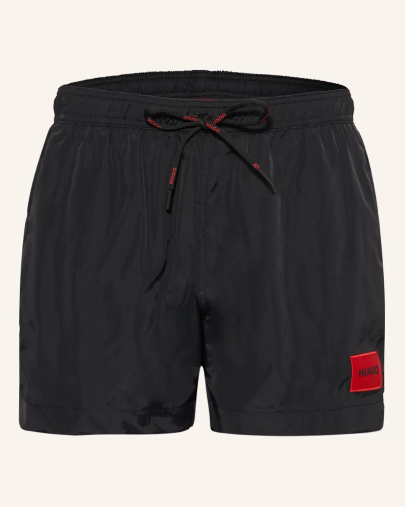 HUGO BOSS Badeshorts Dominica schwarz Schwarz