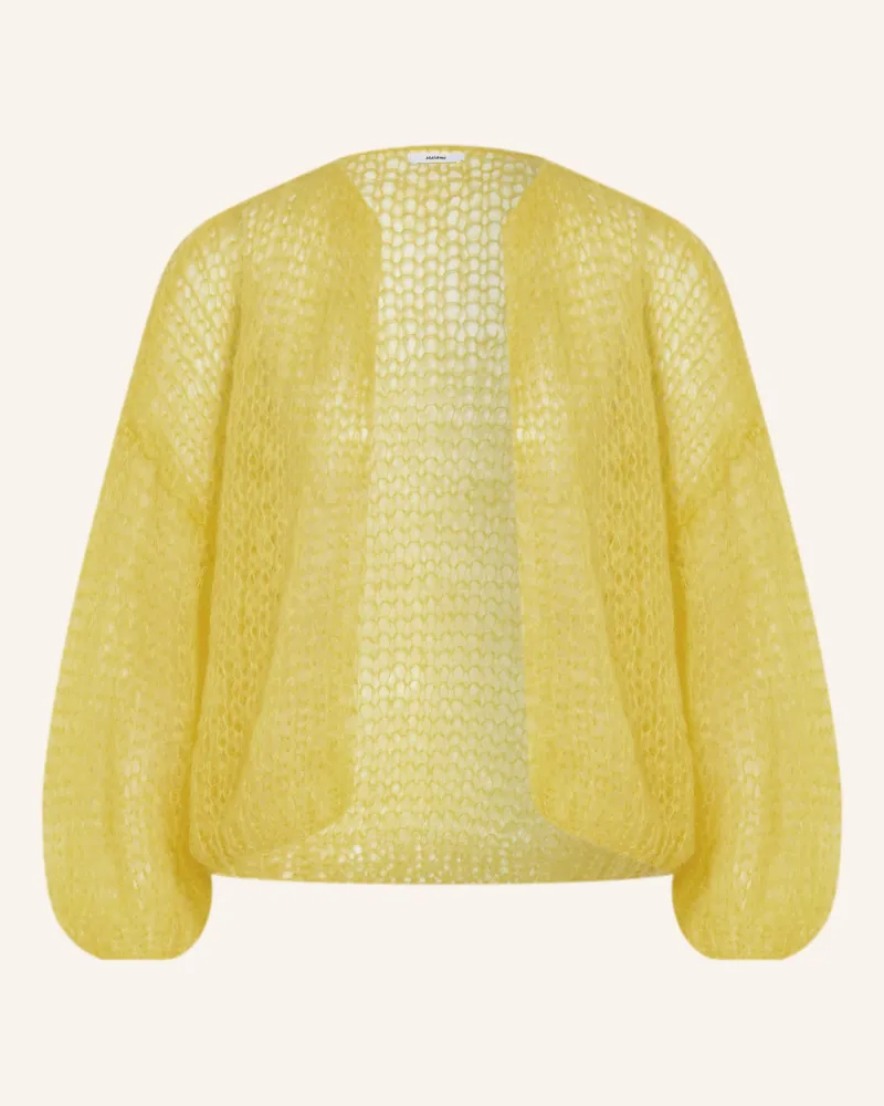 MAIAMI Strickhülle Aus Mohair gelb Gelb