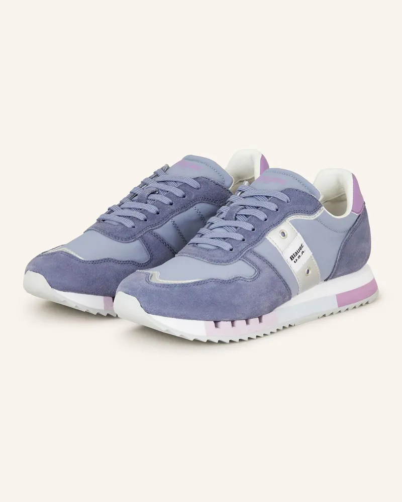 Blauer Sneaker MELROSE Lila